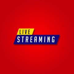 Live Streaming Vector Template Design