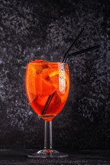 Classic Italian Aperol Spritz cocktail