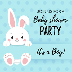 Vector illustration, Baby shower banner design