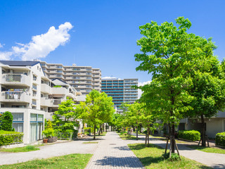 閑静な住宅街