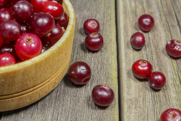 Naklejka na ściany i meble Still-life with cranberries