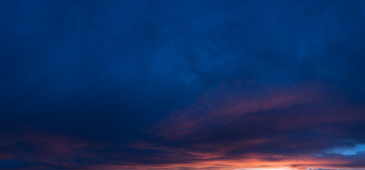 dramatic night sky - Powered by Adobe