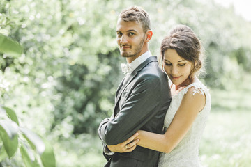 Fototapeta premium Junges Ehepaar