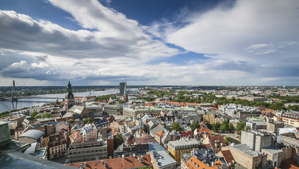 Fototapeta premium Riga, die Hauptstadt von Lettland