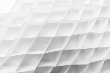 Geometric composition for white abstract background.