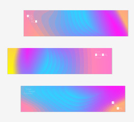 Template with Fluid gradient shape with transparent blend