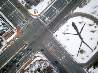 Aerial of Plainsboro New Jersey