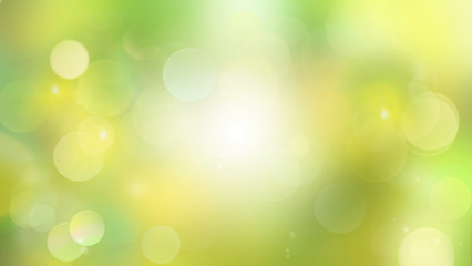 Green backgroun blur