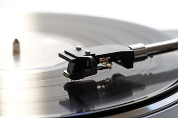 Fototapeta na wymiar Vinyl Record player