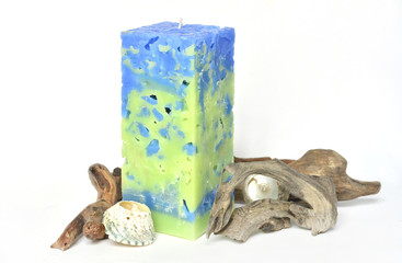 aromatic decorative colored candles