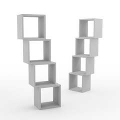 Simple Box Display Or Shelf