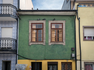 Hausfassaden in Porto