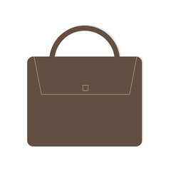 Bag icon. FLAT DESIGN