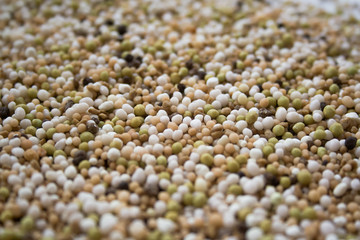 Fertilizers texture background