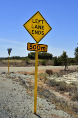 Australia, Traffic, road sign