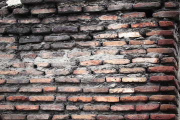 texture of an old brick wall