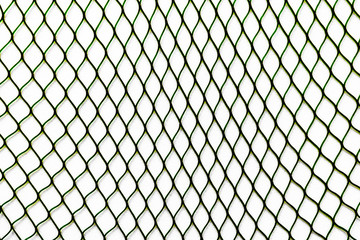 Black Net on the White Background