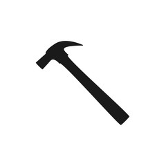 Hammer icon vector

