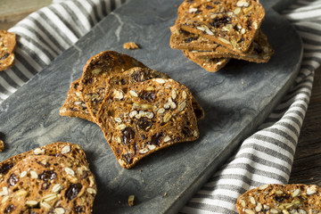 Homemade Pecan and Cranberry Crackers