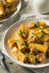 Homemade Sausage and Fennel Rigatoni