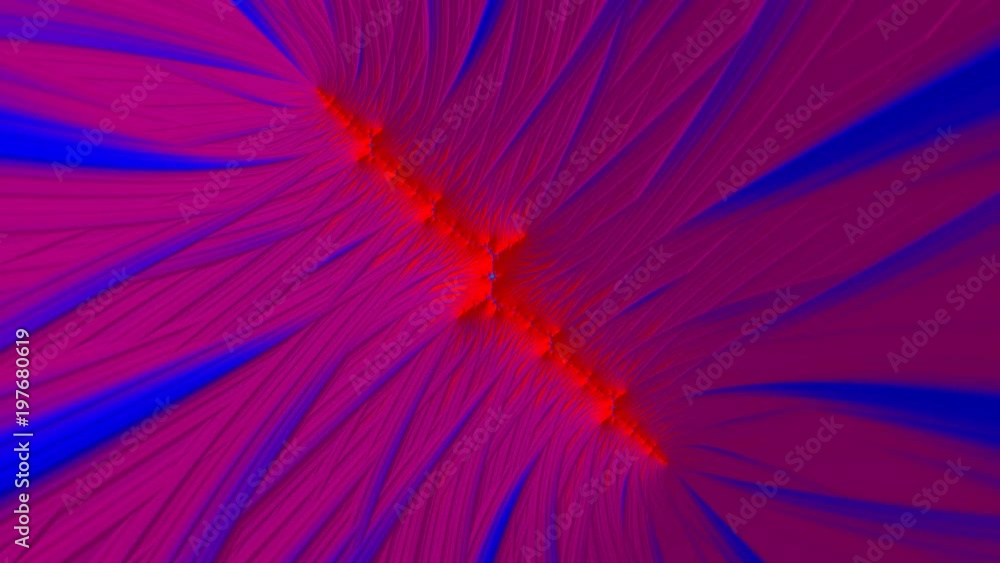 Fototapete fractal image pc rendering color iteration