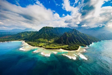 Foto op Canvas De kust van Pali, Kauai © shanemyersphoto