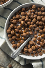 Sweet Cocoa Chocolate Sugar Cereal Puffs