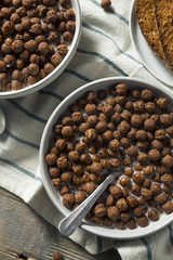Sweet Cocoa Chocolate Sugar Cereal Puffs