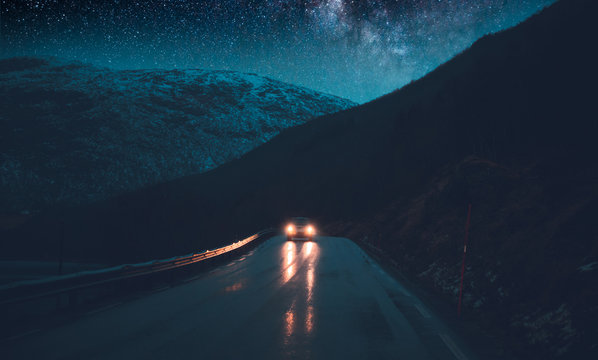 Norway Adventures, Nighttime Road Trip