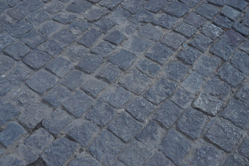 textura de adoquines