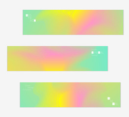 Template with Fluid gradient shape with transparent blend