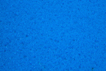 Fototapeta na wymiar Blue sponge texture background