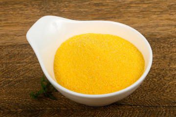 Raw polenta