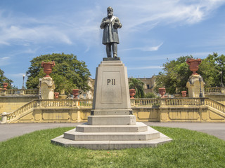 Fototapeta na wymiar A statue of Dom Pedro second
