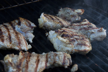 grilled chicken thigh