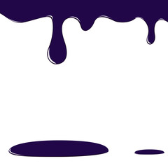 Paint drops. Vector