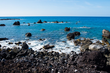 Fototapeta na wymiar Mauna Lani Bay Big Island Hawaii
