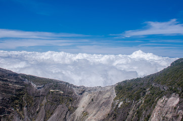 Fototapeta na wymiar Irazu Volcano at Costa Rica