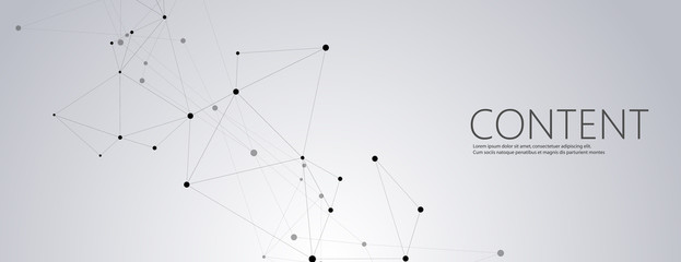 Abstract polygonal background