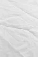 White plicated cloth background