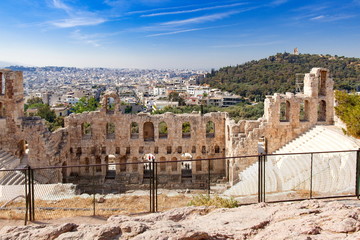 Fototapeta na wymiar アテネのアクロポリス