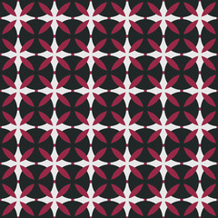 Repeatable Retro geometric pattern. Fabric print. Design for prints on fabrics, textile, cover, paper, interior, patchwork