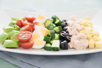 Delicious cobb salad