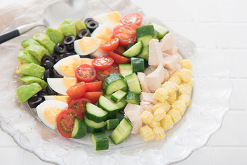 Delicious cobb salad