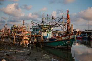 fisher boats - wooden boat - Light boat