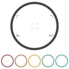 Camera viewfinder, 6 Colors Included