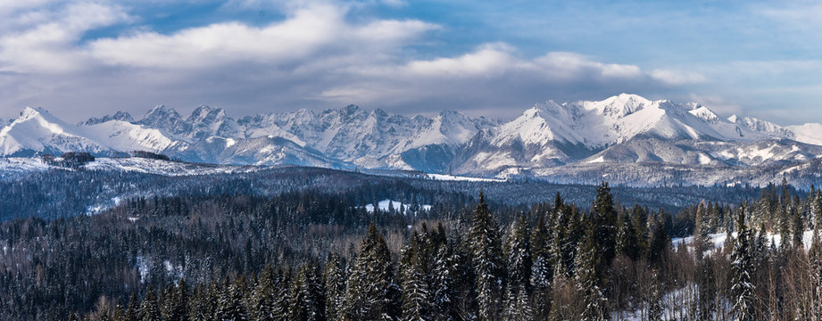 Fototapeta Panorama Tatr