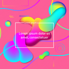 Modern Liquid Colored Spot