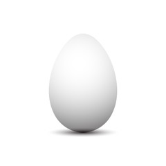 Easter Eggs white vector