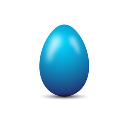 Easter Eggs blue vector
